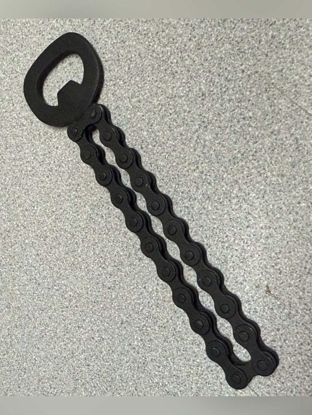 Bottle Opener - Recycled Bike Chain Bottle Opener